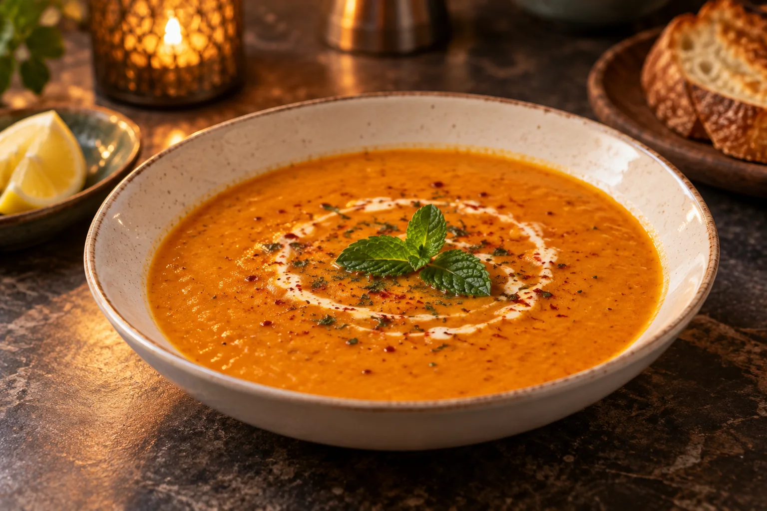 Mercimek çorbası